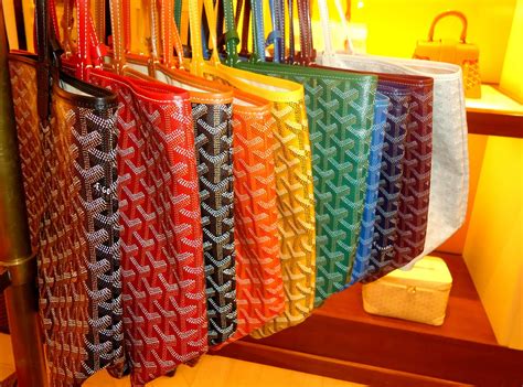 authentic goyard colors|most popular goyard bag colors.